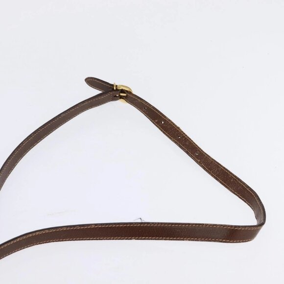 GUCCI GG Supreme Web Sherry Line Bag PVC Beige 001 754 6177 4021 Auth 148251 - Picture 9 of 16